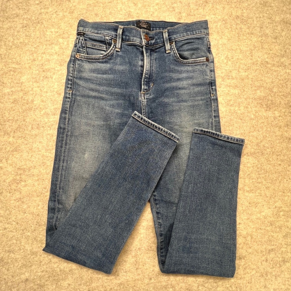 Citizens of Humanity Rocket Ankle Jeans Womens 26 Blue Good High Rise Skinny